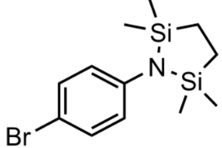 IOTA 78605 1-Aza-2,5-disilacyclopentane, 1-(4-broMophenyl)-2,2,5,tetraMethyl