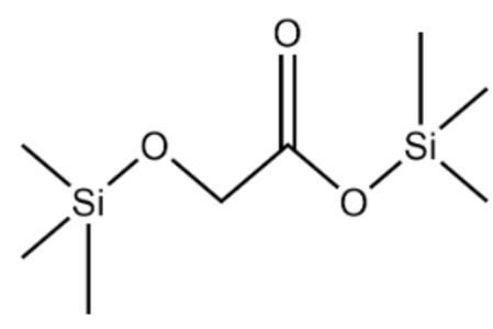 TDS of Trimethylsilyl2-Trimethylsilyloxyacetate IOTA 33581-77-0
